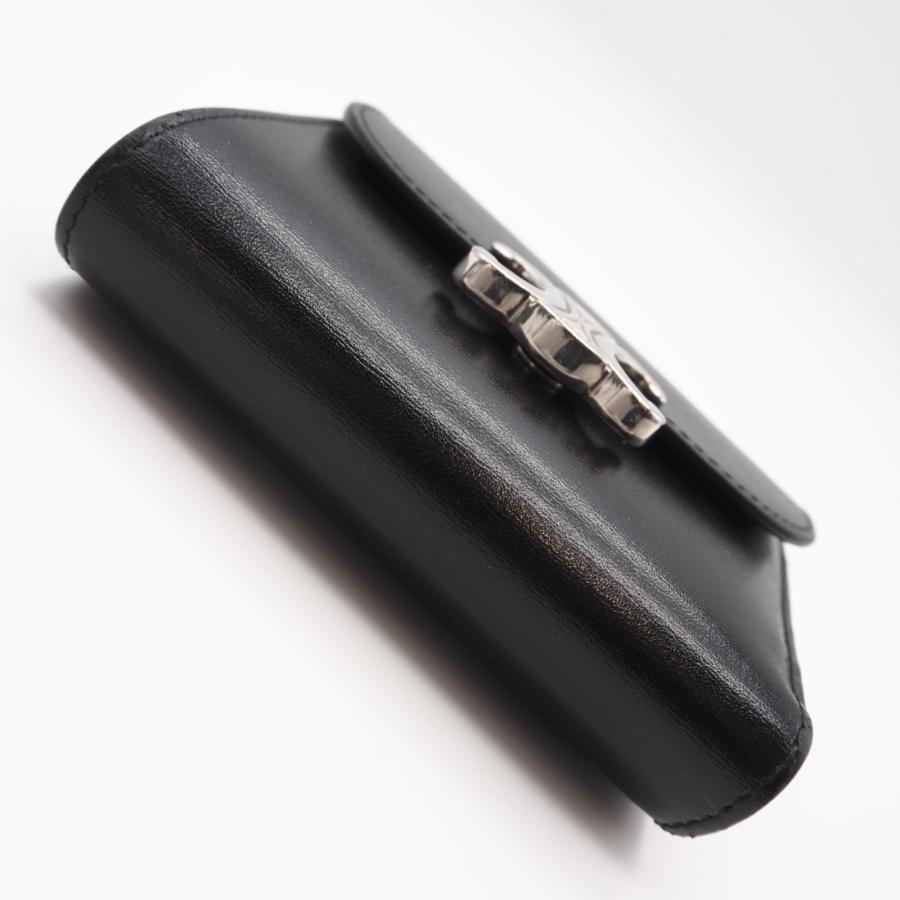 ★3日以内返品可★  CELINE セリーヌ カーフスキン スモール フラップウォレット トリオンフ / シャイニーカーフスキン | CELINE | 05