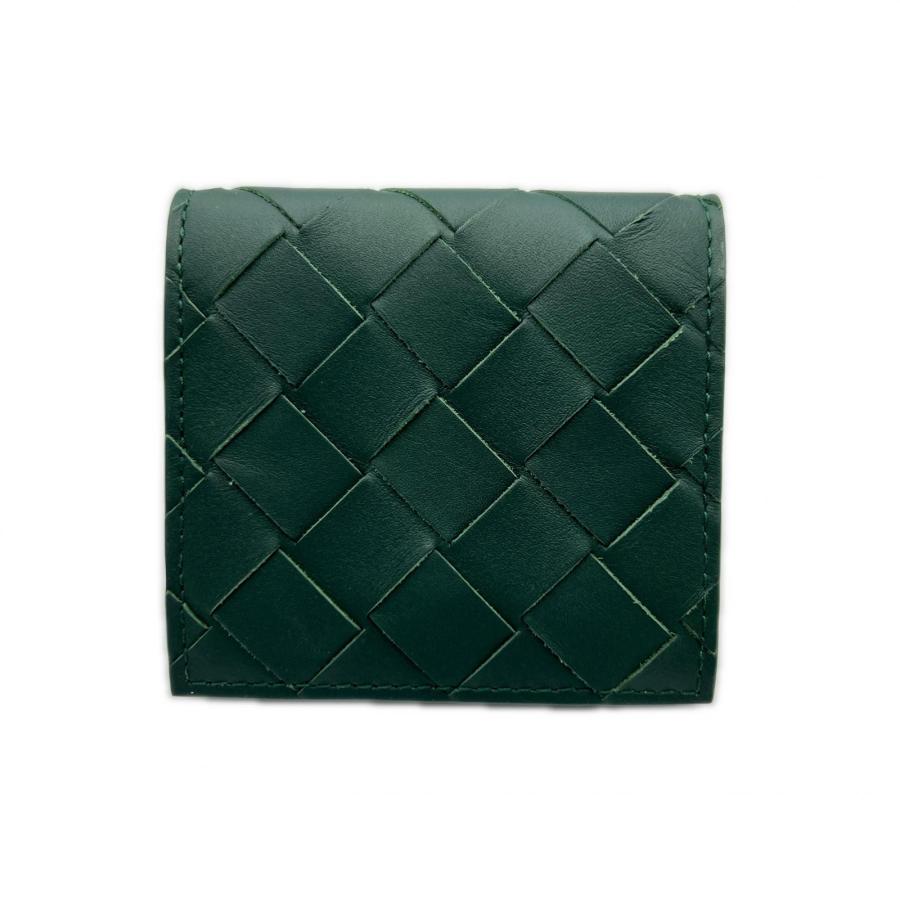 ★3日以内返品可★ 極美品 BOTTEGAVENETA ボッテガヴェネタ イントレチャート 折り畳みコインケース 596579 |  | 01