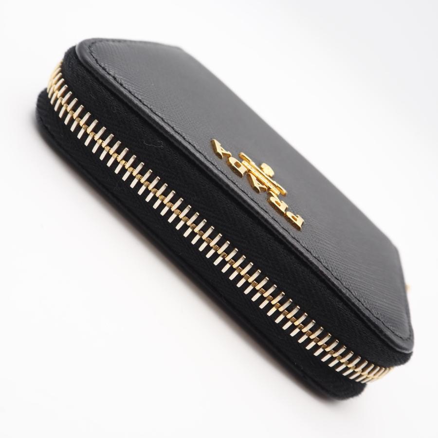 ★3日以内返品可★  PRADA プラダ サフィアーノ レザー コインケース 1MM268 コインケース ブラック サフィアーノ | PRADA | 04