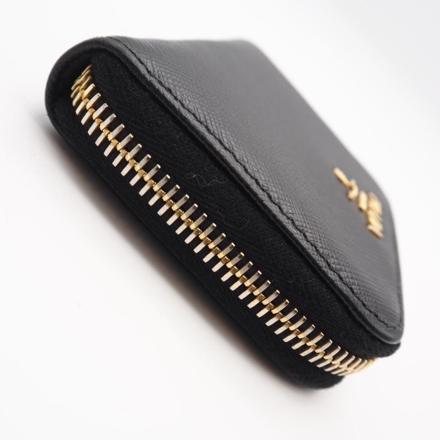 ★3日以内返品可★  PRADA プラダ サフィアーノ レザー コインケース 1MM268 コインケース ブラック サフィアーノ | PRADA | 06