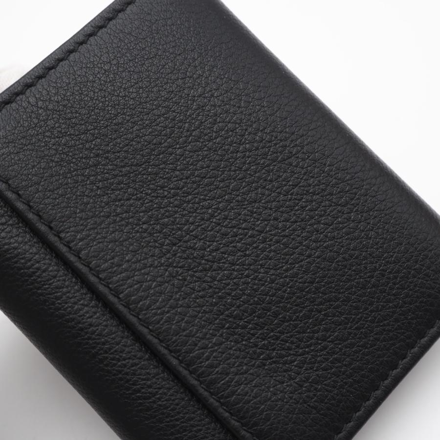 ★3日以内返品可★ 極美品 PRADA プラダ ポルタ ピッコロ パッティーナ ソフトレザー プリントロゴ コンパクトウォレット | PRADA | 03