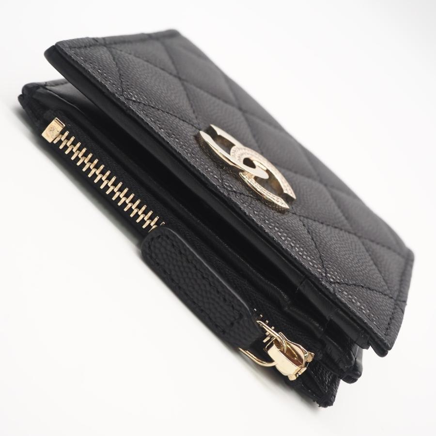 のんちゃん✨CHANEL　マトラッセ　コンパクトウォレット　ラウンドジップ CHANEL（シャネル） ☆3日以内返品可☆ 未使用 マトラッセ コンパクト