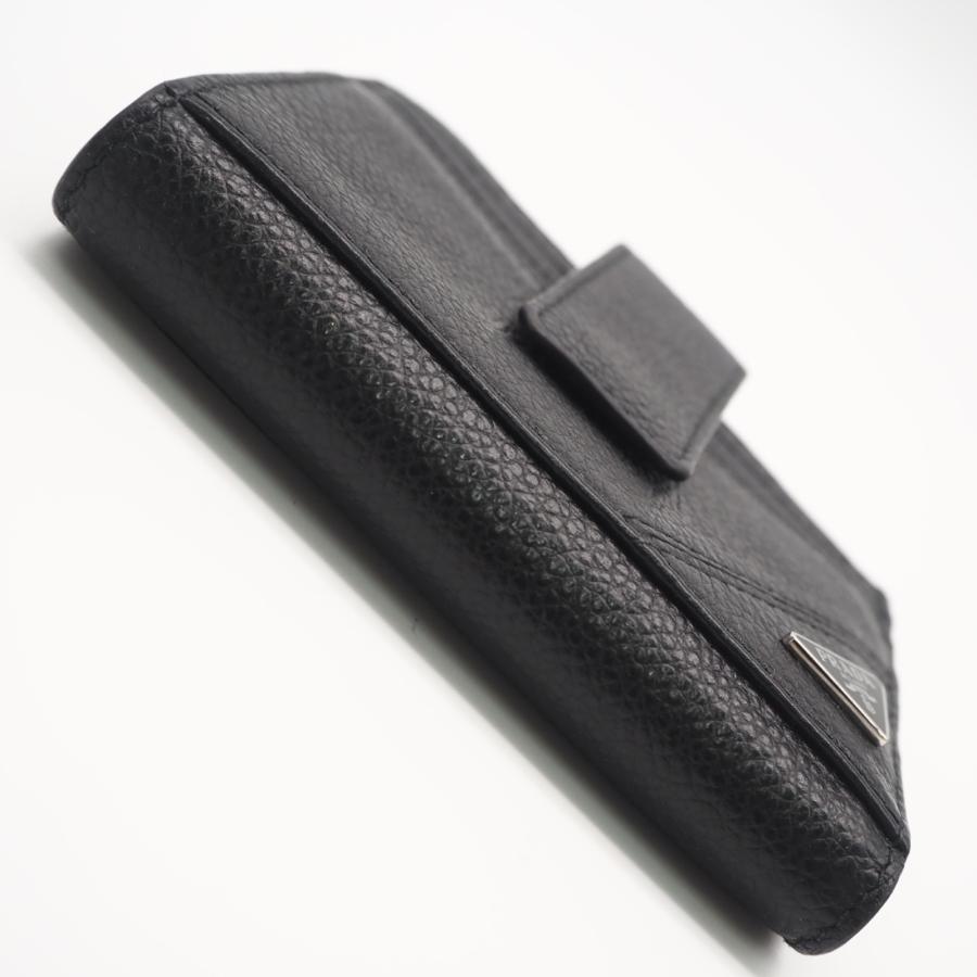 ★3日以内返品可★  PRADA プラダ ヴィッテロ マイクログレイン コンパクトウォレット 2MC066 二つ折り財布 | PRADA | 05