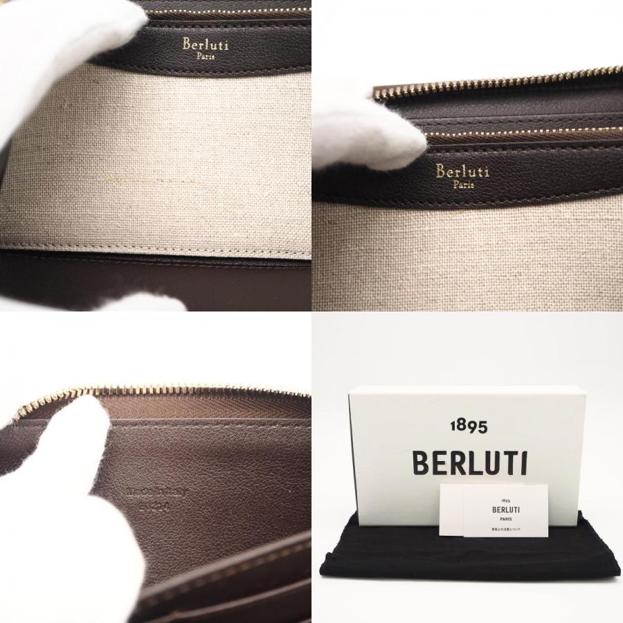 ☆3日以内返品可☆ 極美品 Berluti ベルルッティ トワル マルブフ