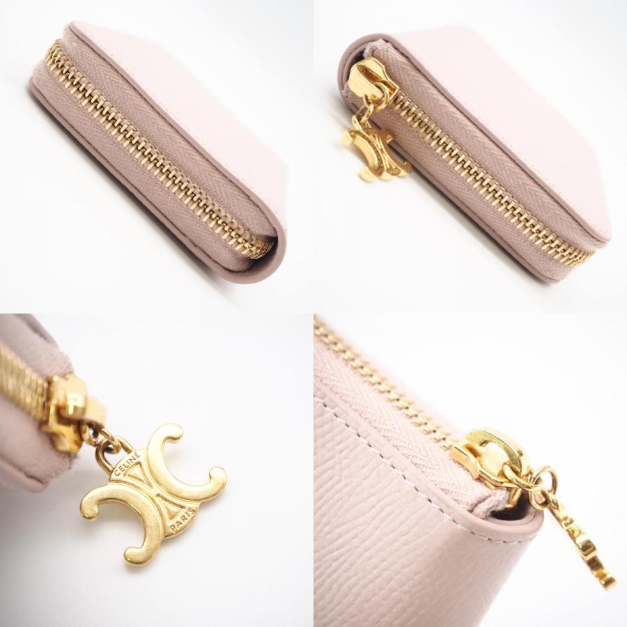 美品⭐︎セリーヌ/ジップウォレット CELINE（セリーヌ） ☆3日以内返品可☆ 美品 グレインドカーフスキン