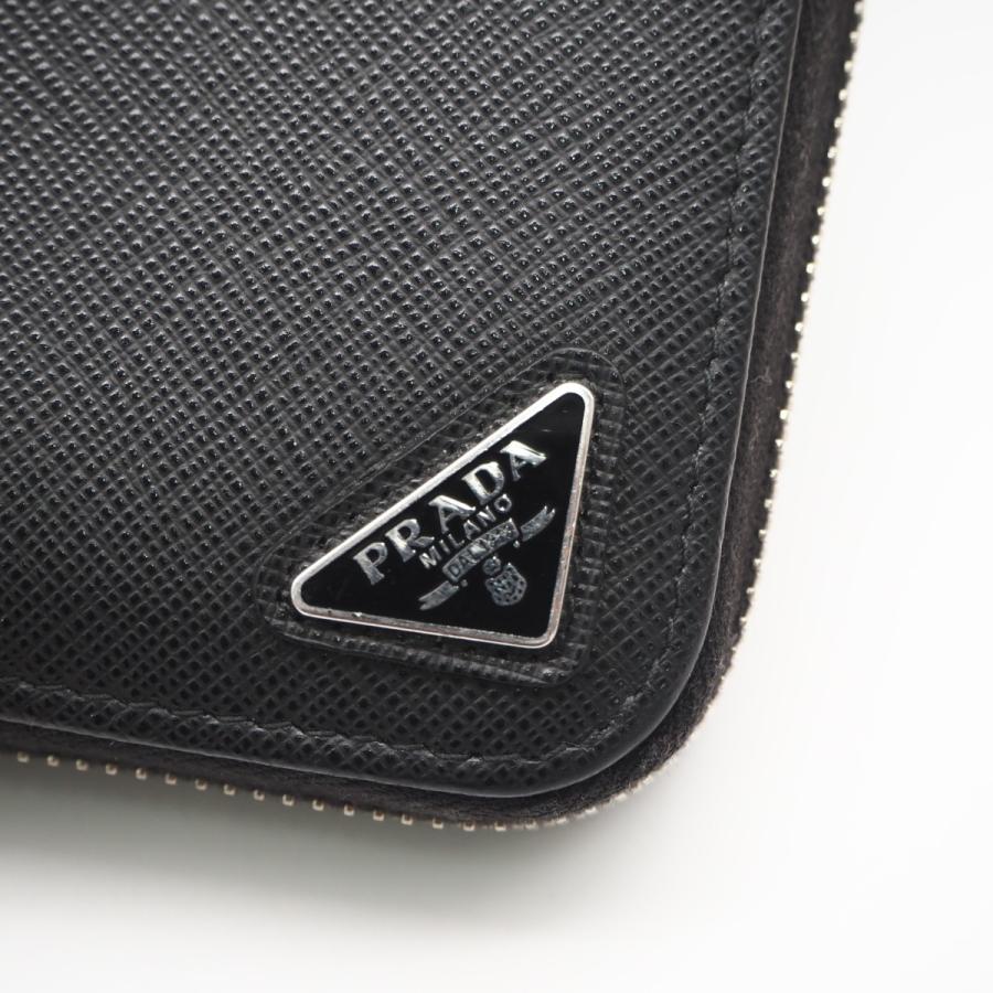 PRADA（プラダ） ☆3日以内返品可☆ 美品 サフィアーノ トライアングル