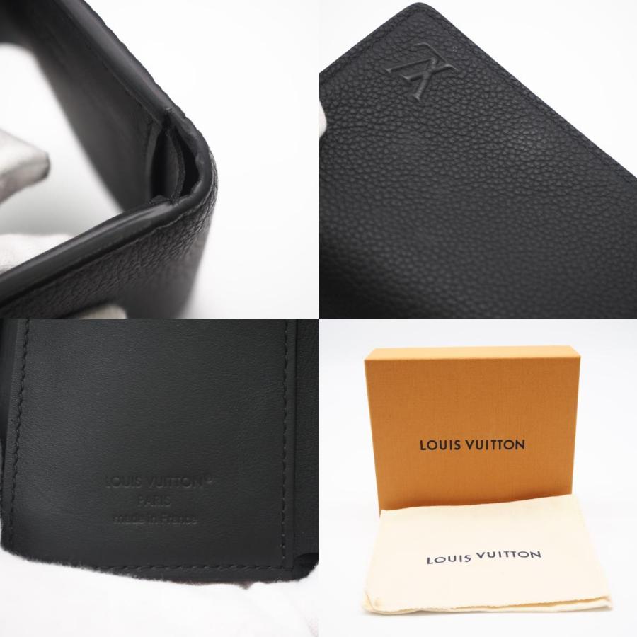★3日以内返品可★ 極美品 LOUIS VUITTON ルイ・ヴィトン LV アエログラム ヴィクターウォレット ノワール | LOUIS VUITTON | 09