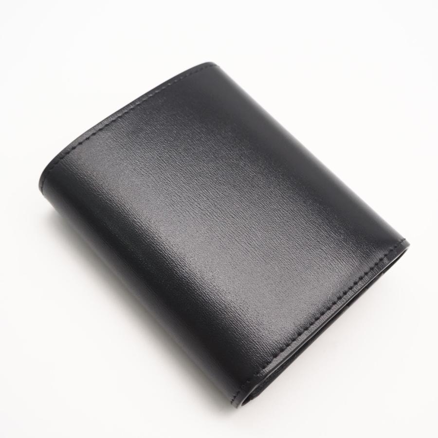 ★付属付き☆セリーヌ 三つ折り財布 スモールフラップウォレット トリオンフ 黒 CELINE（セリーヌ） ☆3日以内返品可☆ 美品 トリオンフ スモール
