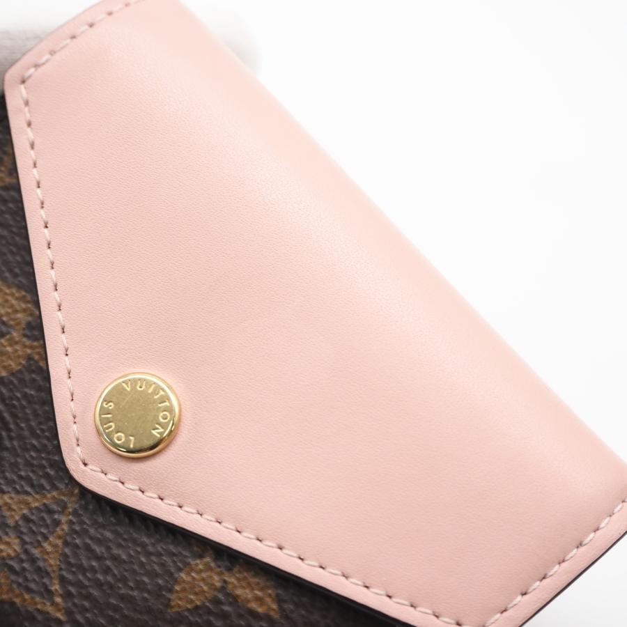 Louis Vuitton モノグラム　ポルトフォイユ ゾエ ローズバレリーヌ LOUIS VUITTON（ルイ・ヴィトン） ☆3日以内返品可☆ モノグラム