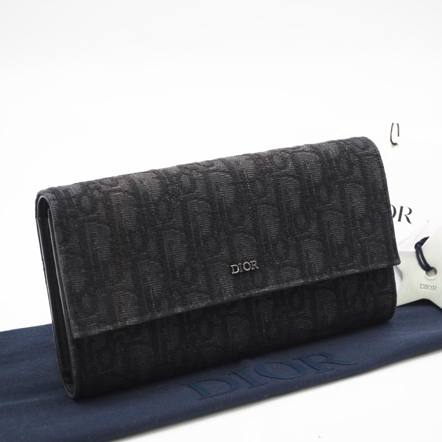 ☆3日以内返品可☆ 美品 Dior ディオール オブリーク ジャカード グレ