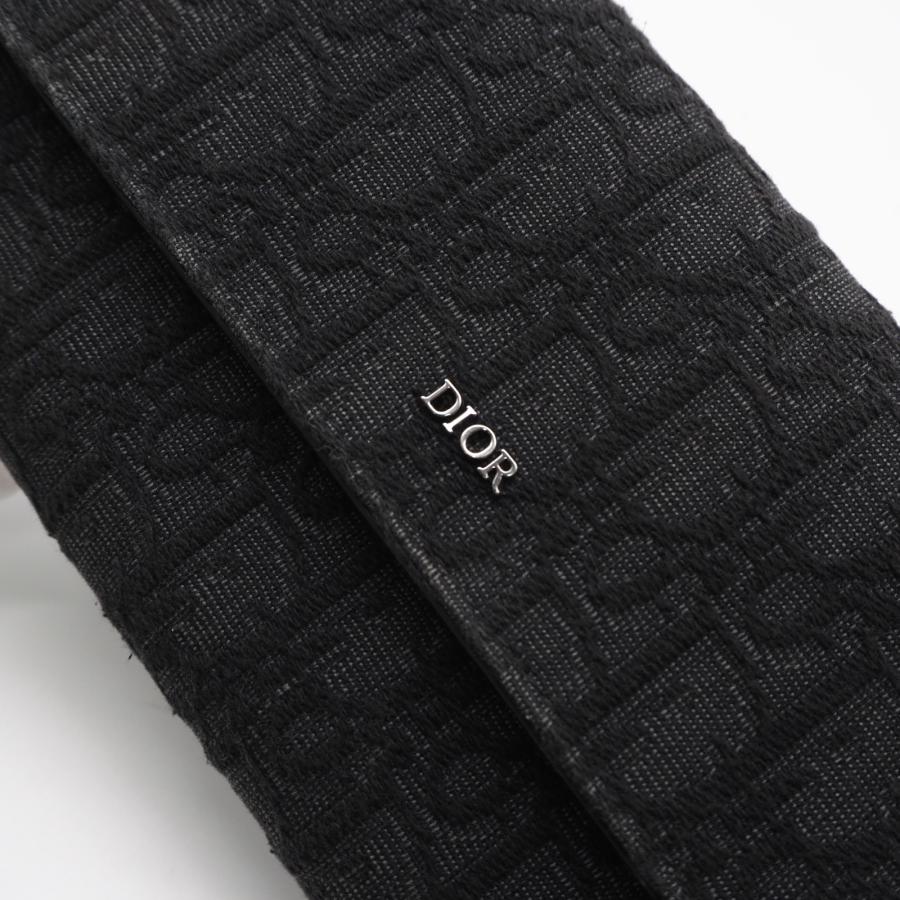 ☆3日以内返品可☆ 美品 Dior ディオール オブリーク ジャカード グレ