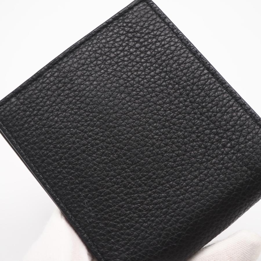★3日以内返品可★ 極美品 PRADA プラダ ヴィッテロダイノ レザー 財布 2MO513 二つ折り財布 ブラック | PRADA | 04