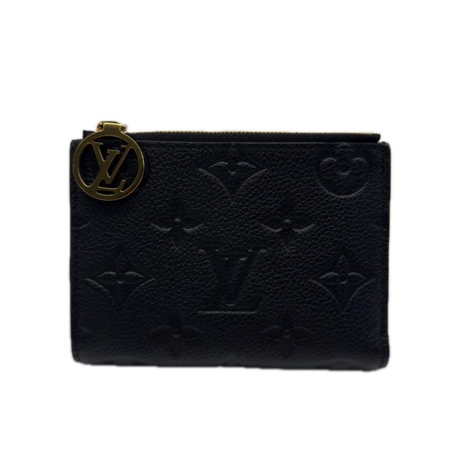 ★3日以内返品可★ 美品 LOUIS VUITTON ルイ・ヴィトン モノグラム アンプラント ポルトフォイユ リサ ノワール | LOUIS VUITTON | 01