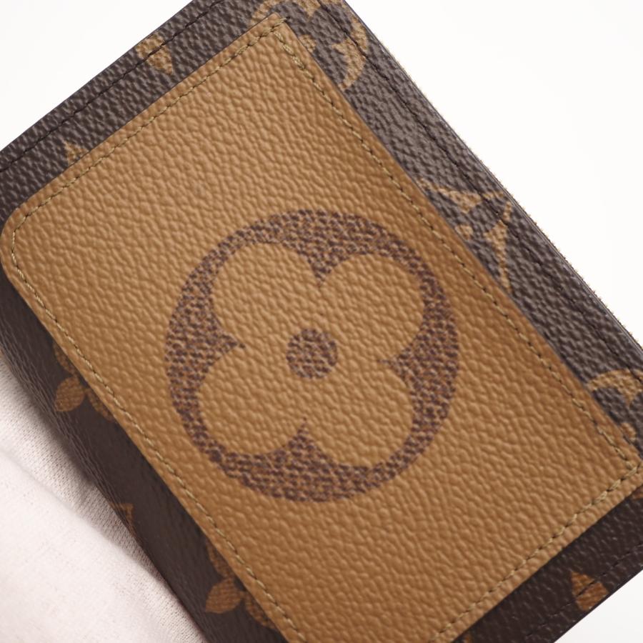 ★3日以内返品可★ 極美品 LOUIS VUITTON ルイ・ヴィトン モノグラム リバース ポルトフォイユ ルー M81461 | LOUIS VUITTON | 04