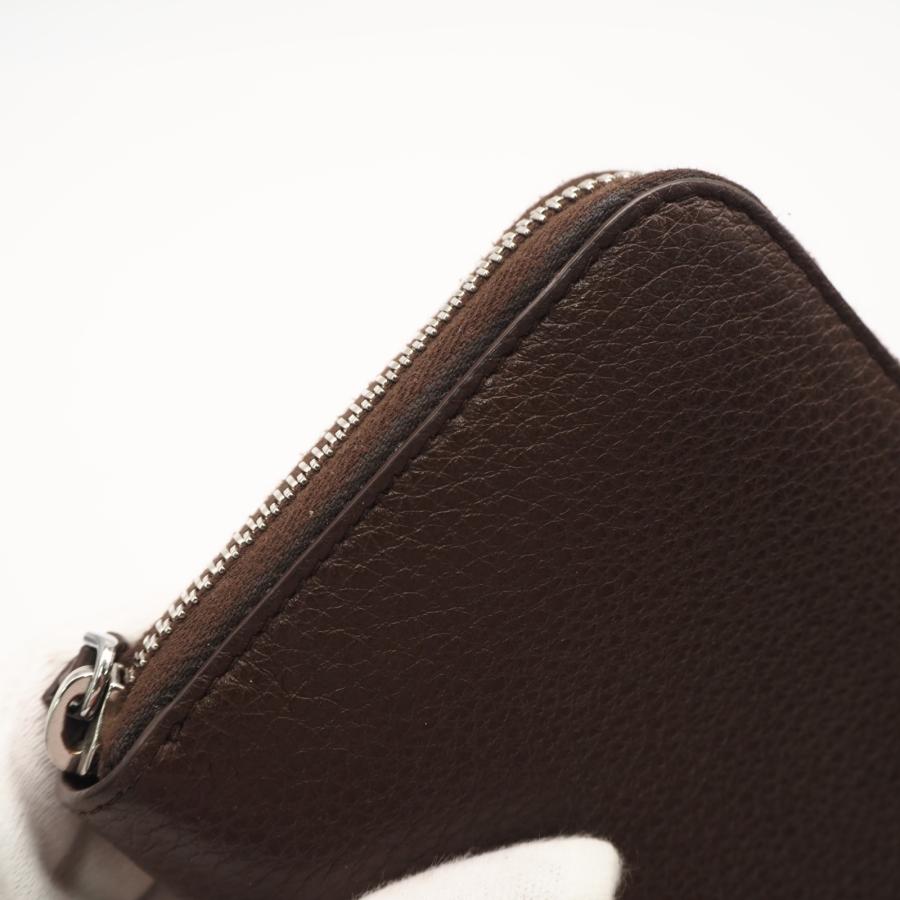 ★3日以内返品可★ 美品 PRADA プラダ ヴィッテロダイノ レザー トライアングルロゴ ラウンドファスナー長財布 | PRADA | 06