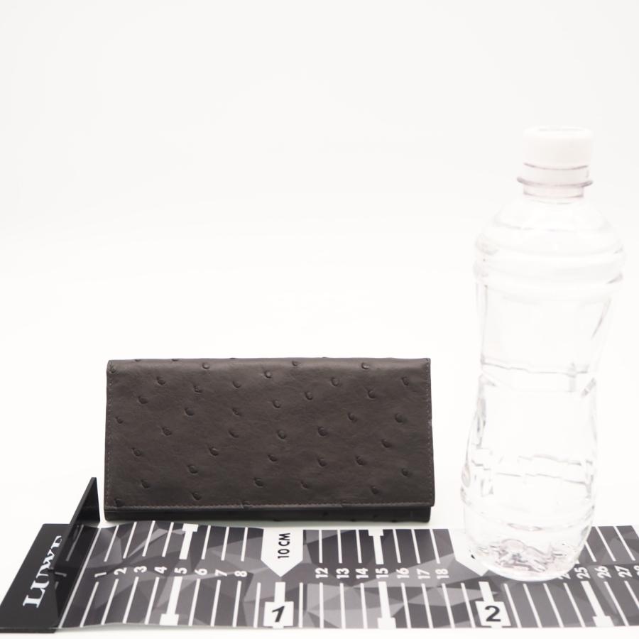 ボッテガヴェネタ　オーストリッチ　長財布 ☆3日以内返品可☆ 美品 BOTTEGAVENETA ボッテガヴェネタ