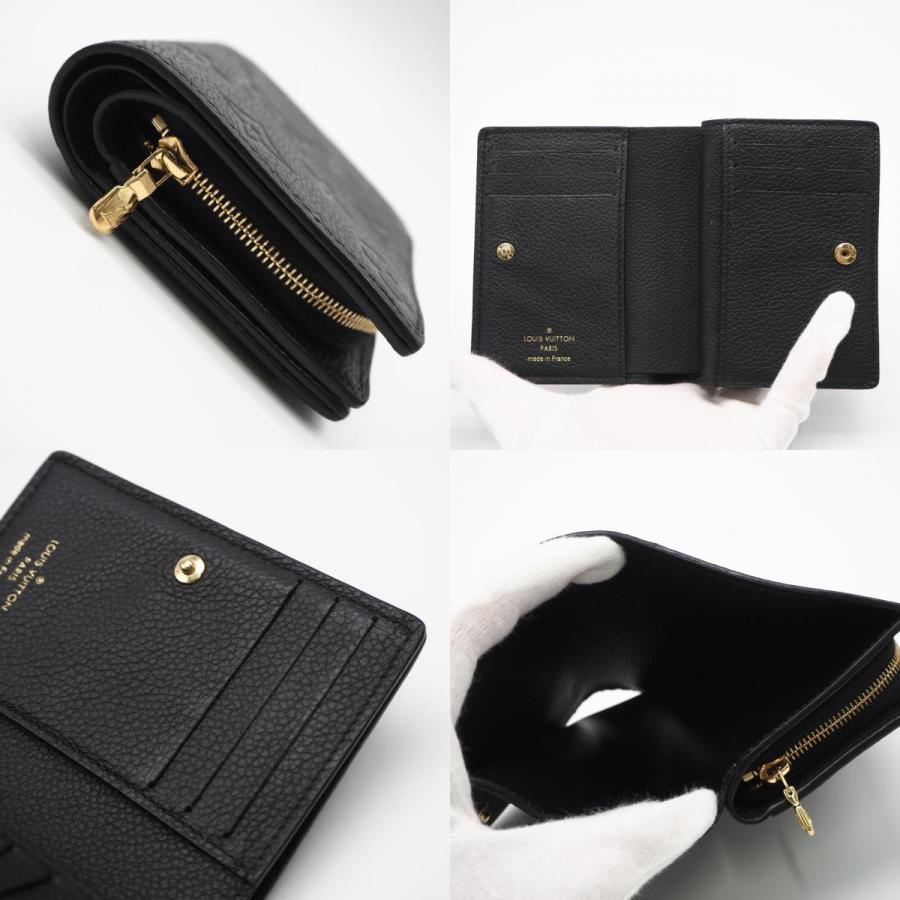 ルイヴィトン ポルトフォイユ クレア アンプラント ノワール 正規品保証Z524 LOUIS VUITTON（ルイ・ヴィトン） ☆3日以内返品可☆ 美品 モノグラム