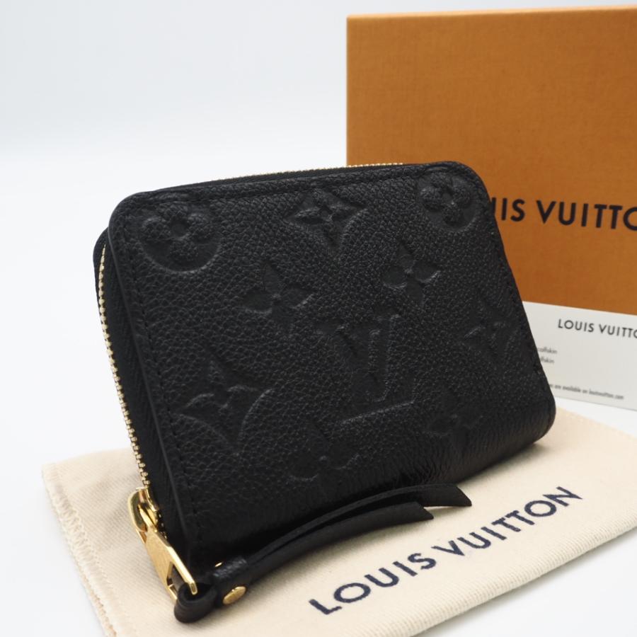 ★3日以内返品可★ 極美品 LOUIS VUITTON ルイ・ヴィトン モノグラム アンプラント ジッピーコインパース ノワール | LOUIS VUITTON
