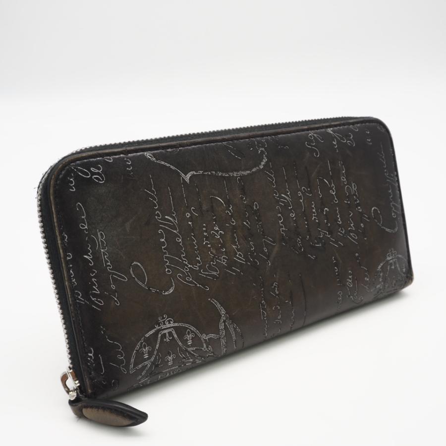 ☆3日以内返品可☆ 美品 Berluti ベルルッティ カリグラフィ ラウンド