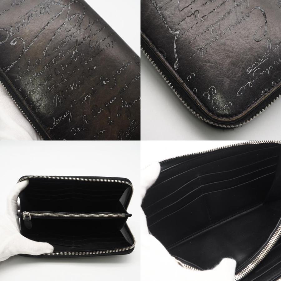 ☆3日以内返品可☆ 美品 Berluti ベルルッティ カリグラフィ ラウンド