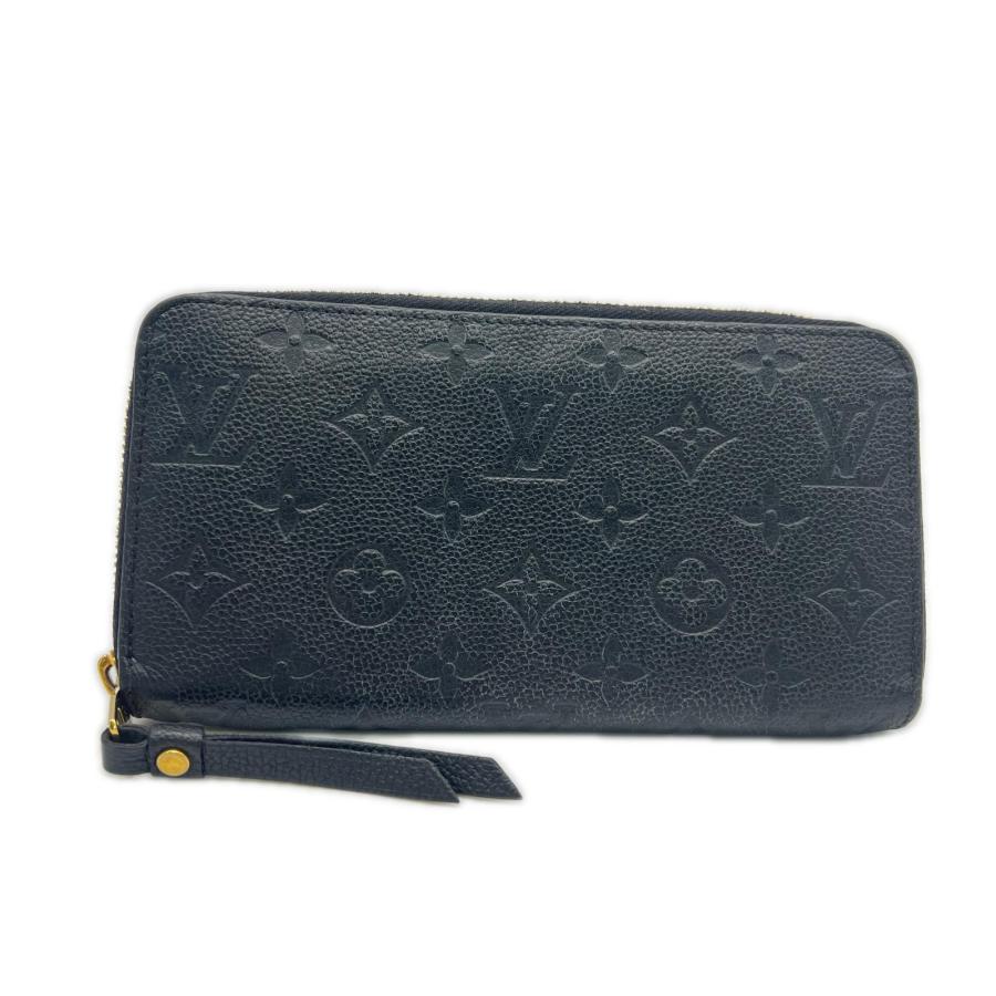 アンプラント ジッピーウォレット ルイヴィトン 新型 ノワール LOUIS VUITTON（ルイ・ヴィトン） ☆3日以内返品可☆ 美品 モノグラム