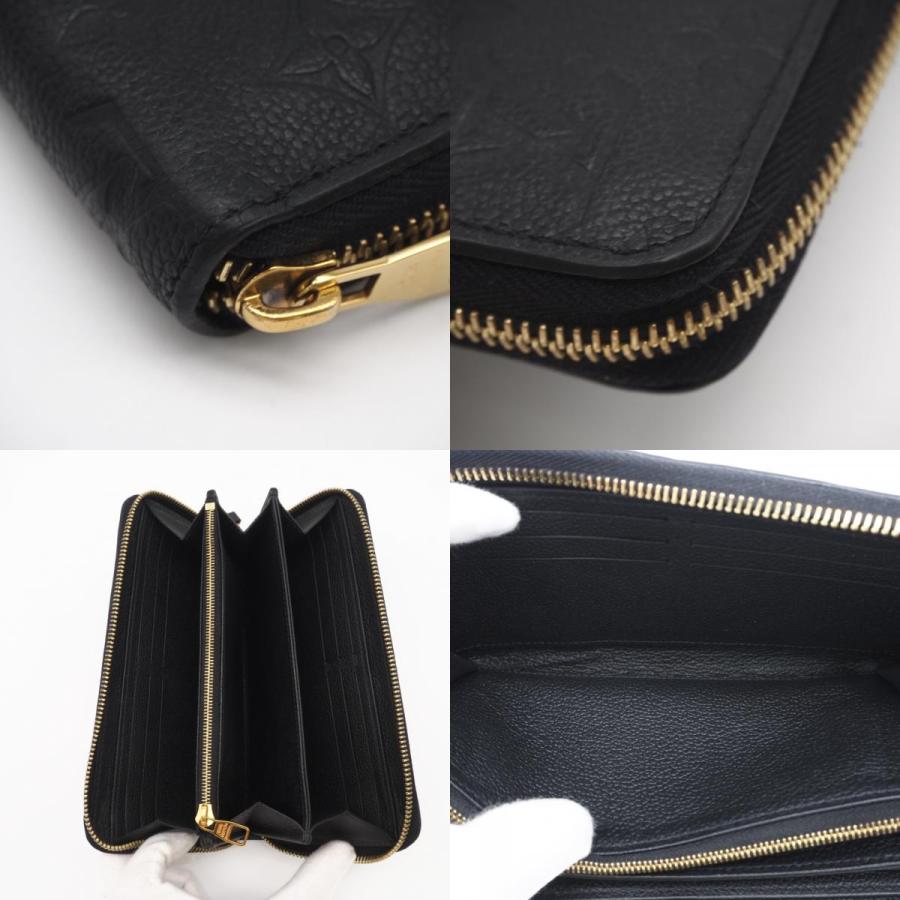 アンプラント ジッピーウォレット ルイヴィトン 新型 ノワール LOUIS VUITTON（ルイ・ヴィトン） ☆3日以内返品可☆ 美品 モノグラム
