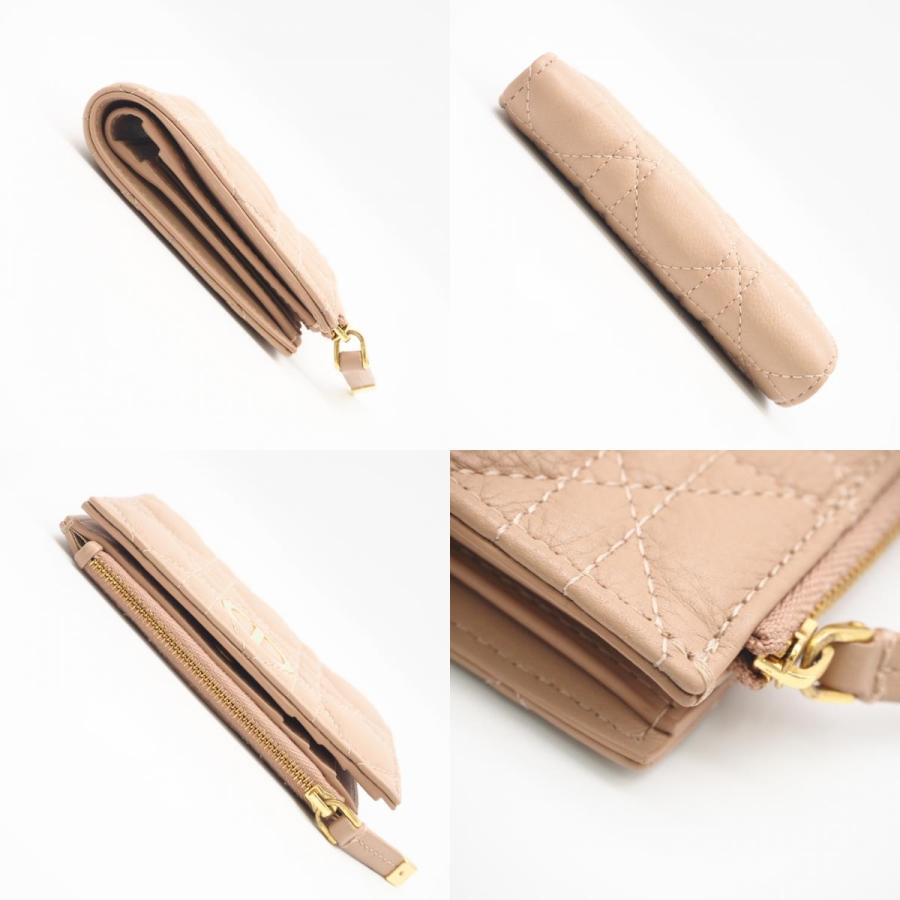 【7/15迄★最終価格】ディオール★Dior★カーフスキン　長財布 ☆3日以内返品可☆ 美品 Dior ディオール カーフスキン Caro Dahlia