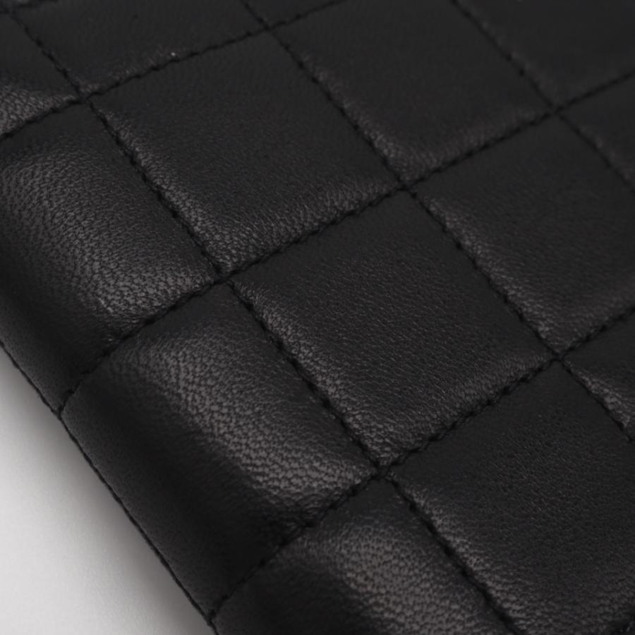 ★3日以内返品可★ 美品 SAINT LAURENT サンローラン カーフレザー キルティング ロゴ コンパクトウォレット |  | 04