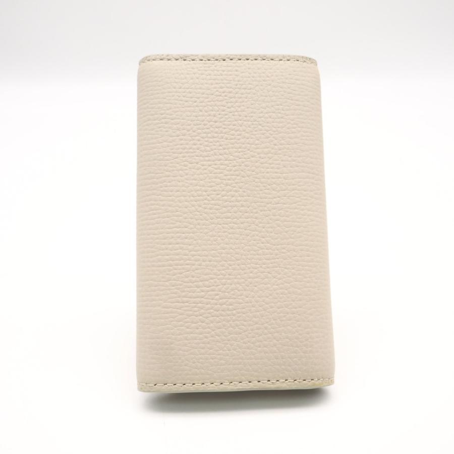 ★3日以内返品可★ 美品 LOEWE ロエベ ペブルグレインカーフ アナグラム キーケース クレイ C821K92X01 | LOEWE | 02