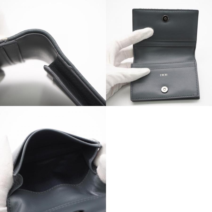 ★3日以内返品可★ 美品 Dior ディオール ディオールオブリーク Dior サドル ビジネスカードホルダー |  | 09
