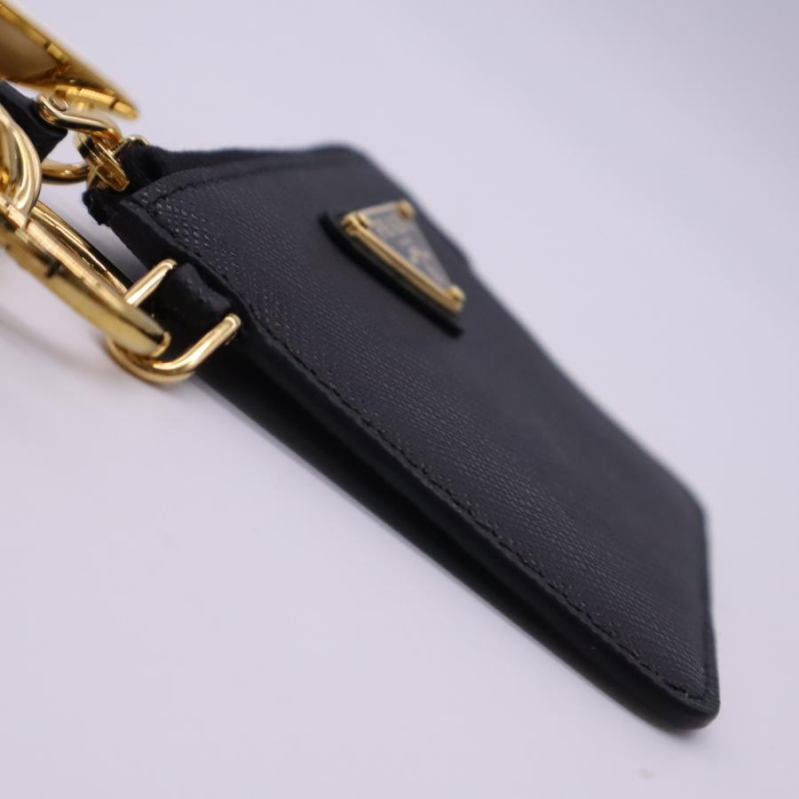 ★3日以内返品可★ 未使用 PRADA プラダ サフィアーノ トライアングルロゴ カードホルダー 1MC127 カードケース | PRADA | 05