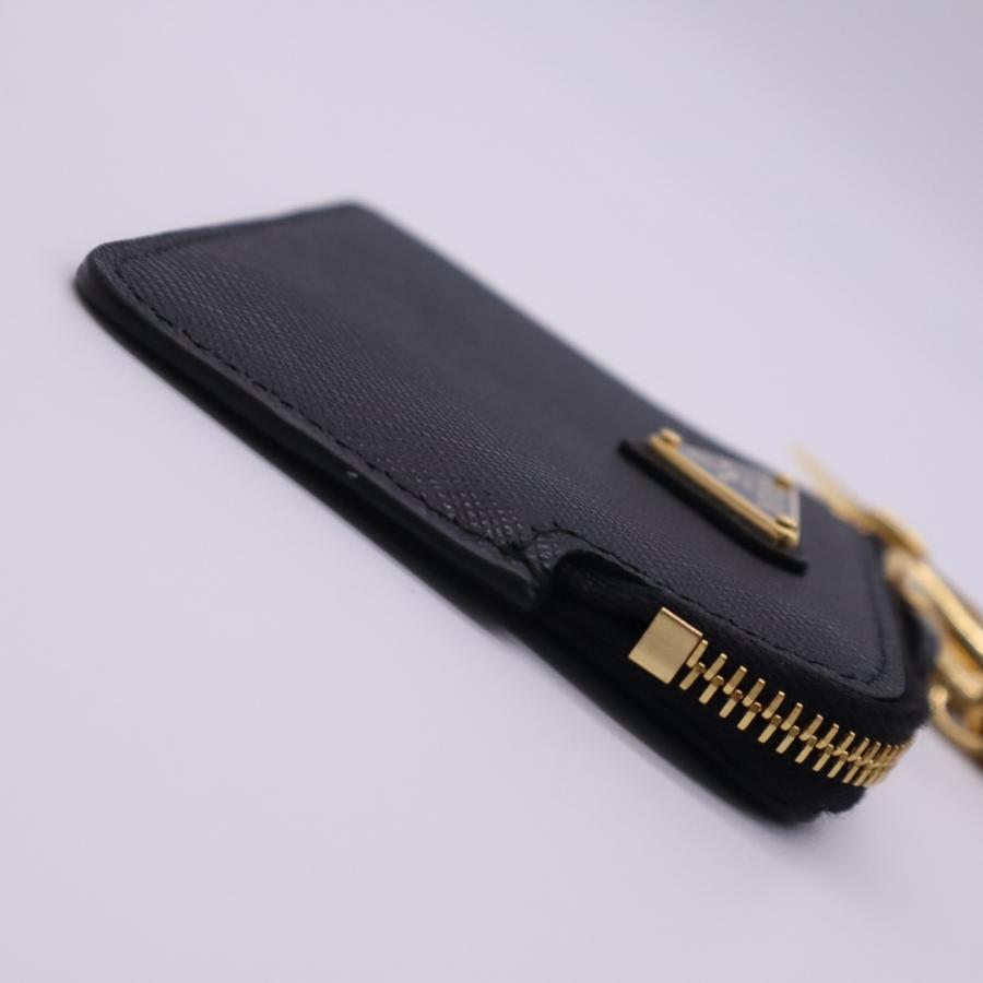★3日以内返品可★ 未使用 PRADA プラダ サフィアーノ トライアングルロゴ カードホルダー 1MC127 カードケース | PRADA | 06
