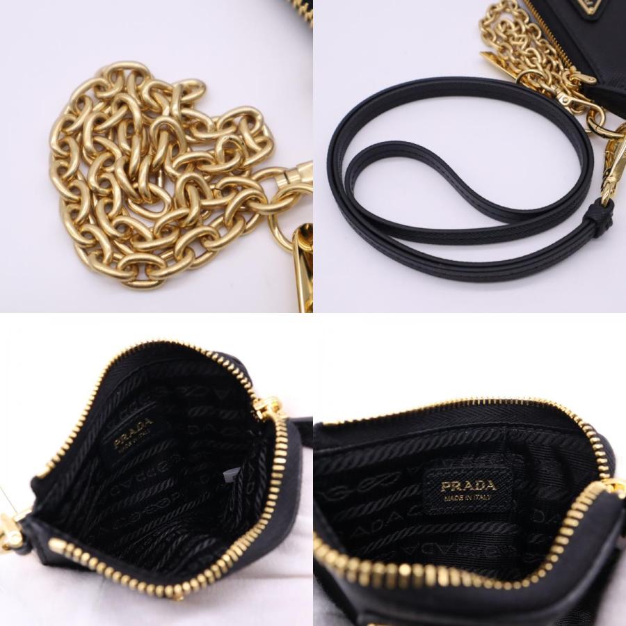 ★3日以内返品可★ 未使用 PRADA プラダ サフィアーノ トライアングルロゴ カードホルダー 1MC127 カードケース | PRADA | 08