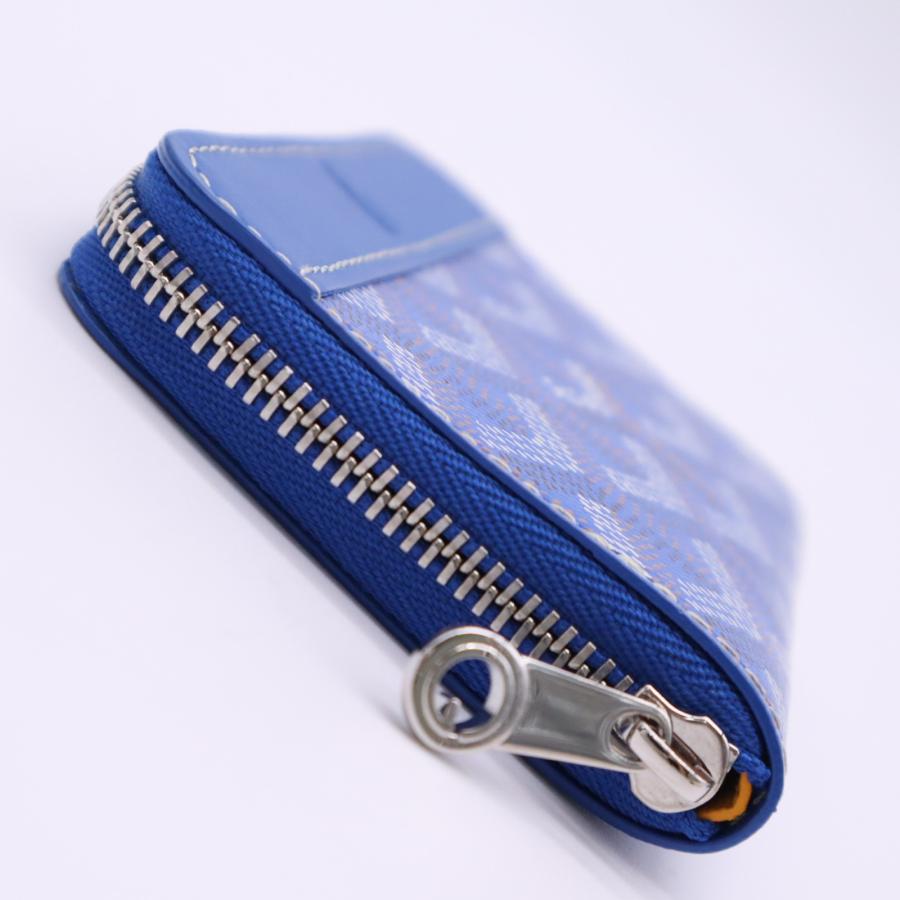 ★3日以内返品可★ 極美品 GOYARD ゴヤール マティニョン ミニ ウォレット ブルー MATIGNMINTY09CL09P | GOYARD | 06