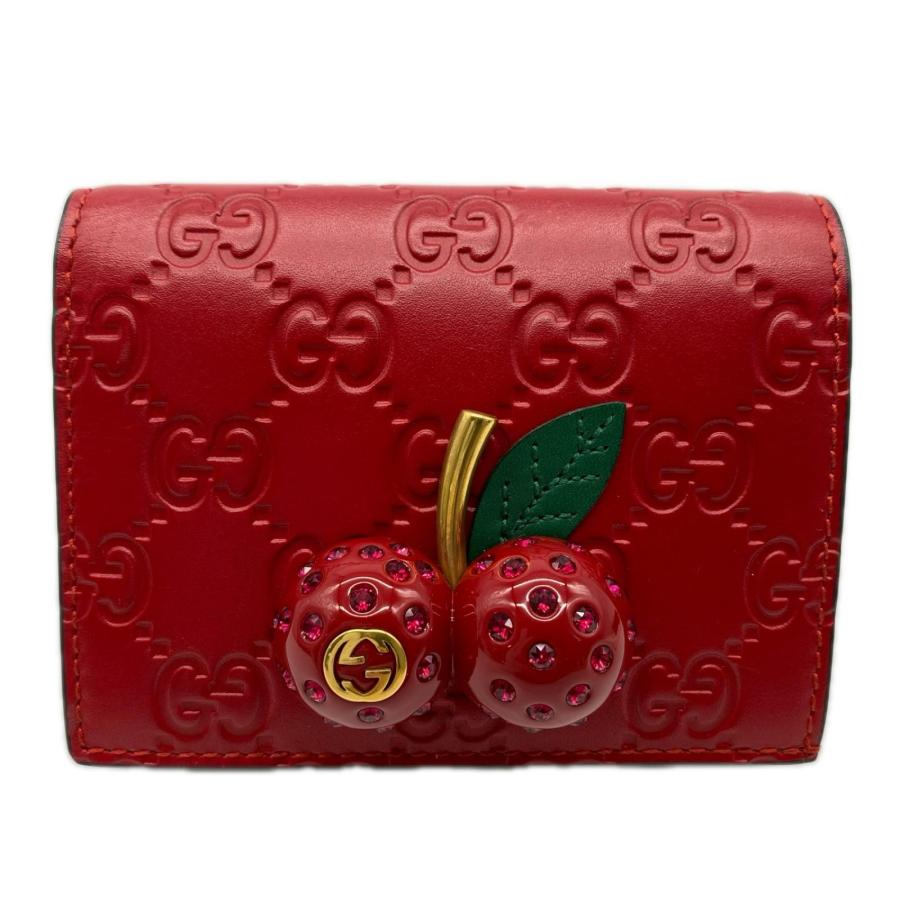 GUCCI（グッチ） ☆3日以内返品可☆ 美品 GGスプリーム チェリー