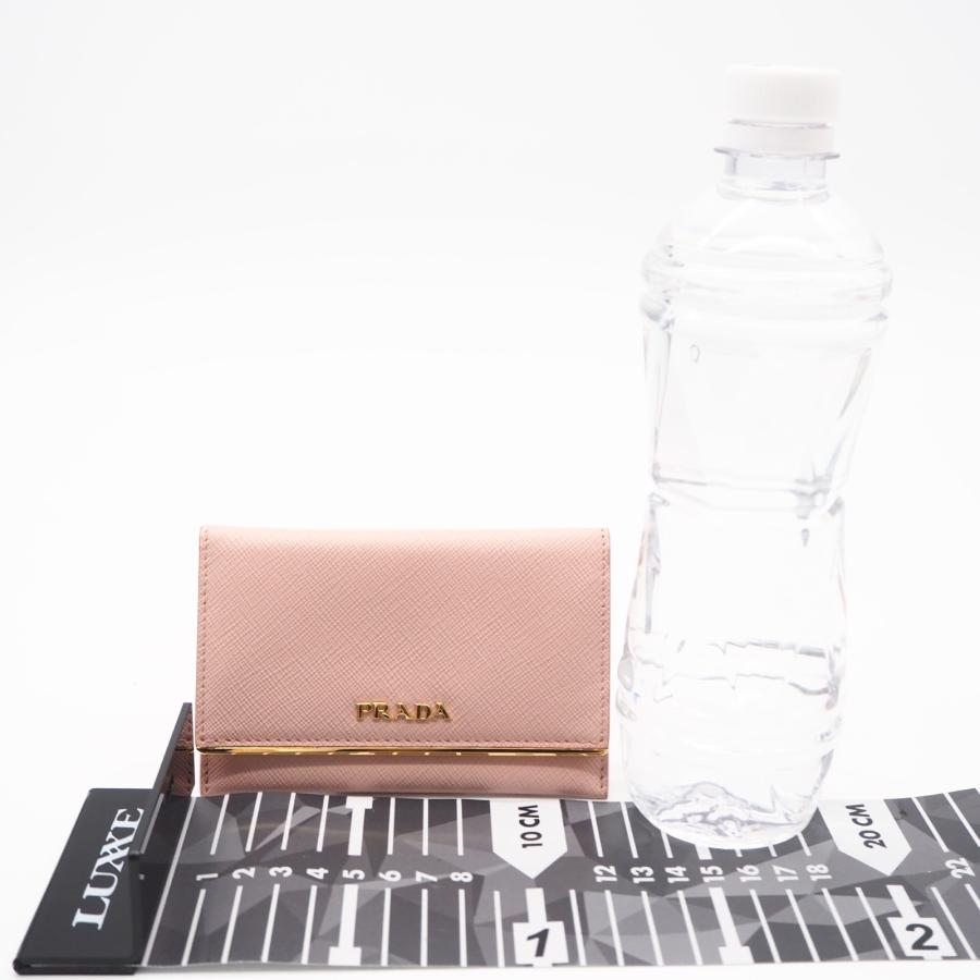 ★3日以内返品可★ 美品 PRADA プラダ サフィアーノ レザー カードケース - カードケース ピンクベージュ サフィアーノ | PRADA | 03
