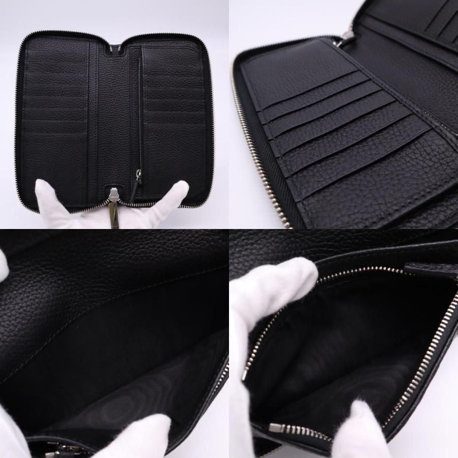 GUCCI（グッチ） ☆3日以内返品可☆ 未使用 レザー ロゴ ジップ