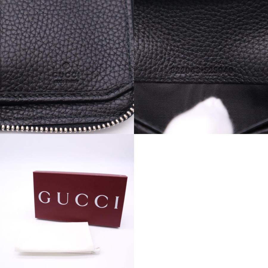 GUCCI（グッチ） ☆3日以内返品可☆ 未使用 レザー ロゴ ジップ