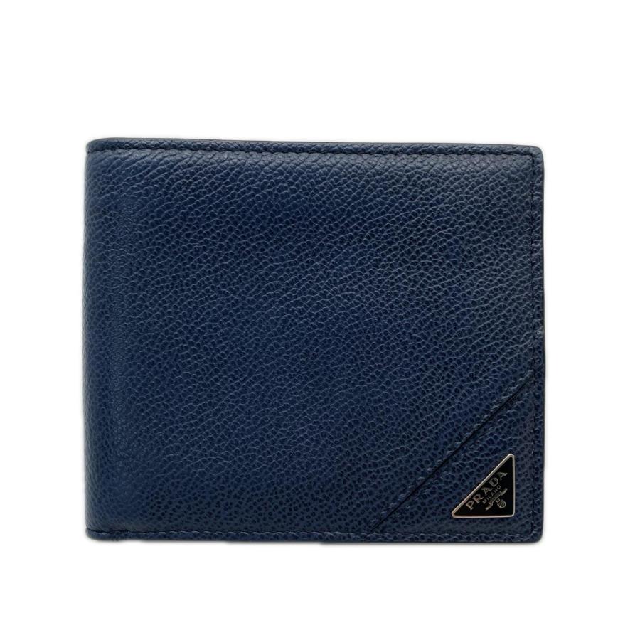 ★3日以内返品可★  PRADA プラダ ヴィッテロダイノ トライアングルロゴ 二つ折り財布 2MO513 二つ折り財布 | PRADA | 01