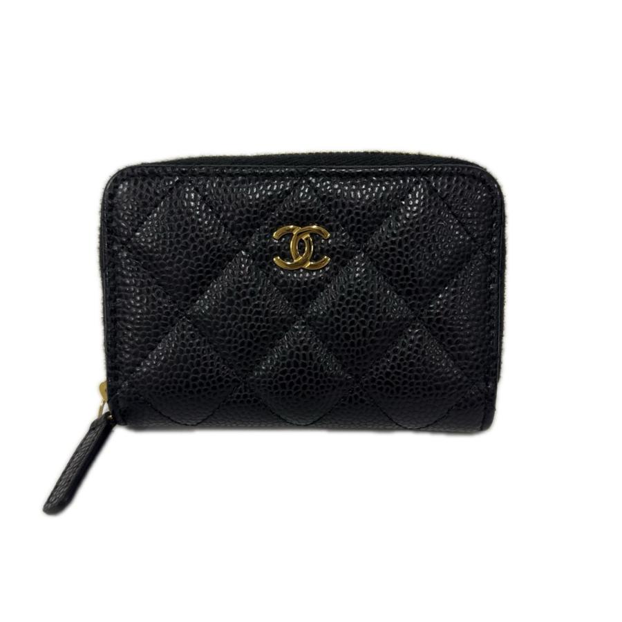 ★3日以内返品可★ 極美品 CHANEL シャネル マトラッセ ココマーク コインケース AP0216 コインケース ブラック | CHANEL | 01