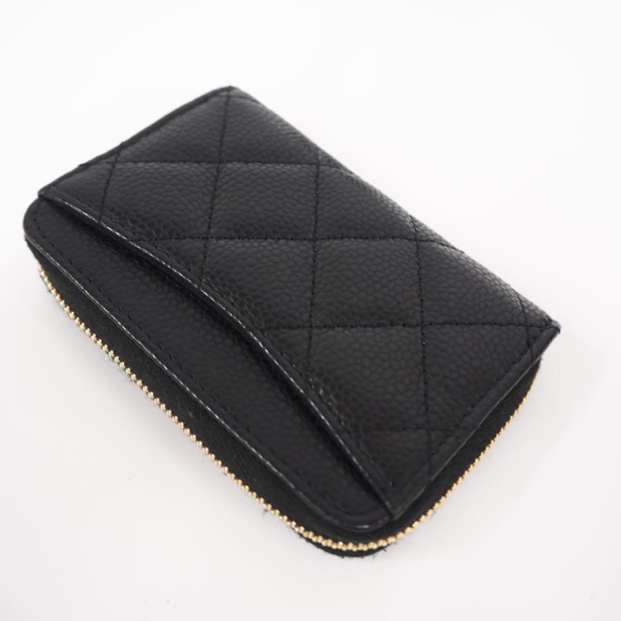★3日以内返品可★ 極美品 CHANEL シャネル マトラッセ ココマーク コインケース AP0216 コインケース ブラック | CHANEL | 02