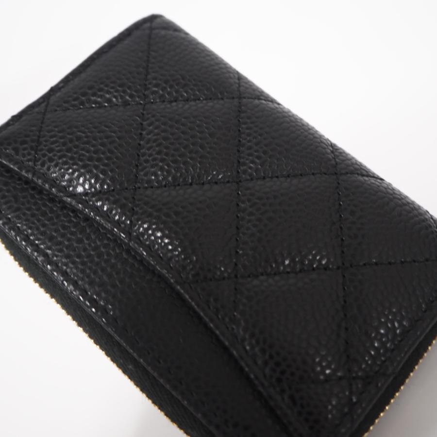 ★3日以内返品可★ 極美品 CHANEL シャネル マトラッセ ココマーク コインケース AP0216 コインケース ブラック | CHANEL | 05