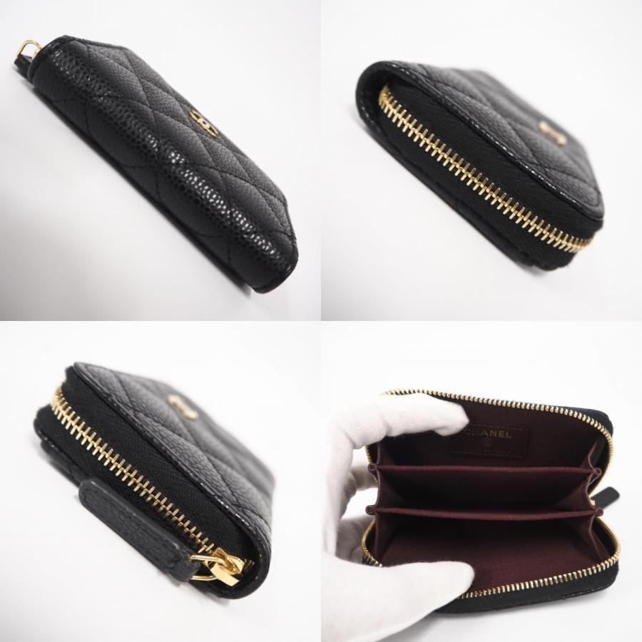 ★3日以内返品可★ 極美品 CHANEL シャネル マトラッセ ココマーク コインケース AP0216 コインケース ブラック | CHANEL | 08