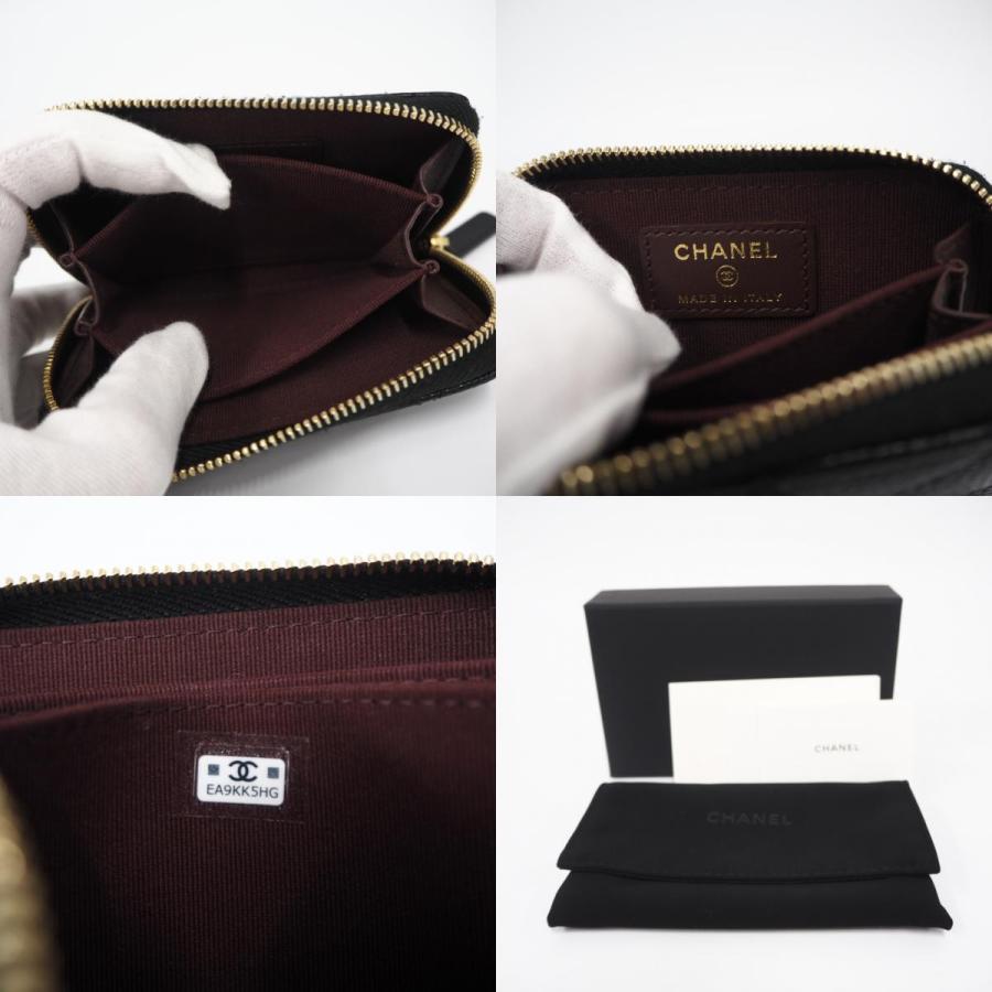 ★3日以内返品可★ 極美品 CHANEL シャネル マトラッセ ココマーク コインケース AP0216 コインケース ブラック | CHANEL | 09
