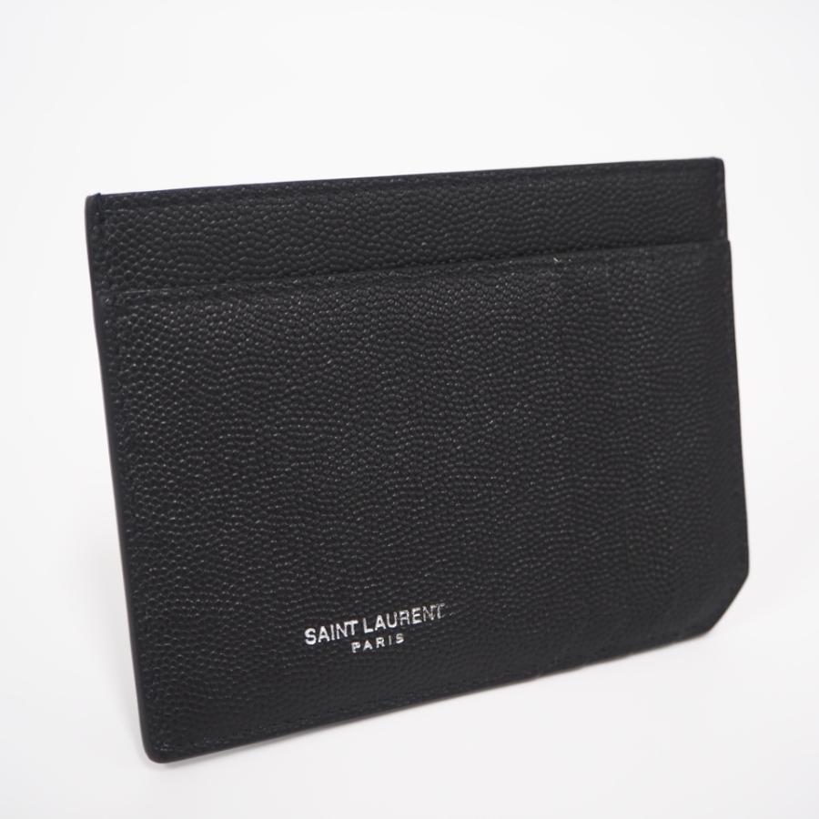 ★3日以内返品可★ 極美品 SAINT LAURENT PARIS サンローランパリ サンローランパリロゴ カードケース |  | 02