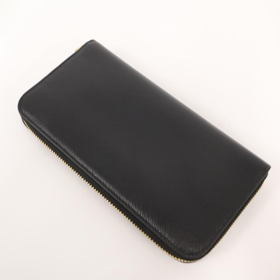 PRADA（プラダ） ☆3日以内返品可☆ 極美品 サフィアーノ ロゴ ジップ