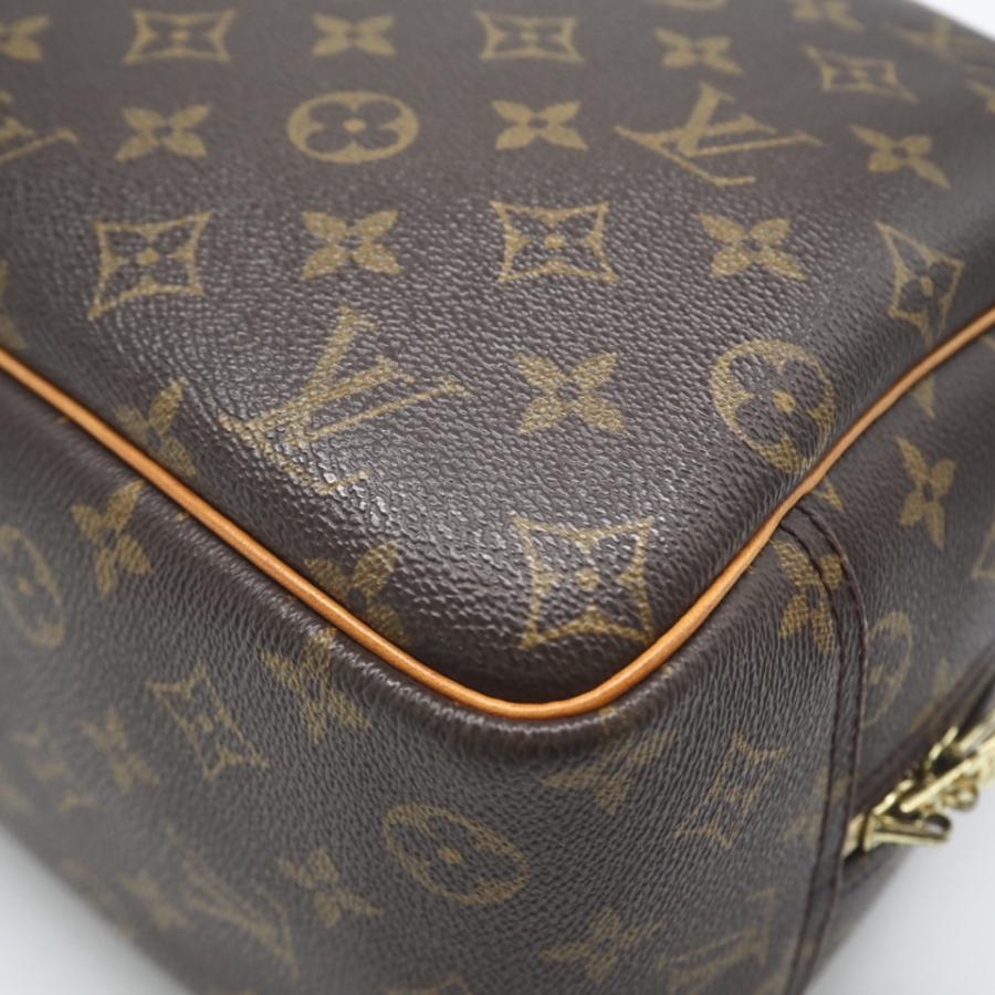 ★3日以内返品可★ LOUIS VUITTON ルイ・ヴィトン モノグラム ドーヴィル M47270 ハンドバッグ ブラウン