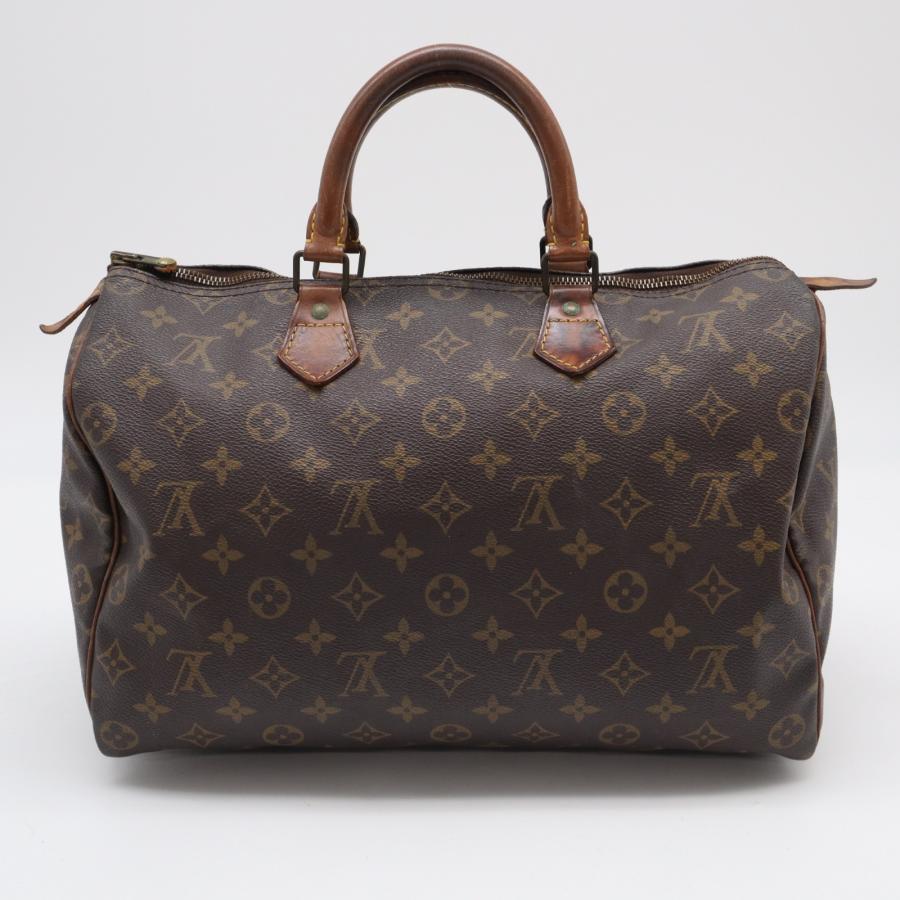 【鑑定済】LOUIS VUITTON モノグラム スピーディ35 M41524 LOUIS VUITTON（ルイ・ヴィトン） ☆3日以内返品可☆ モノグラム