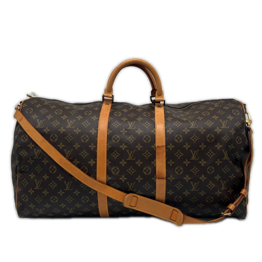 ★3日以内返品可★  LOUIS VUITTON ルイ・ヴィトン モノグラム キーポル バンドリエール60 M41412_1