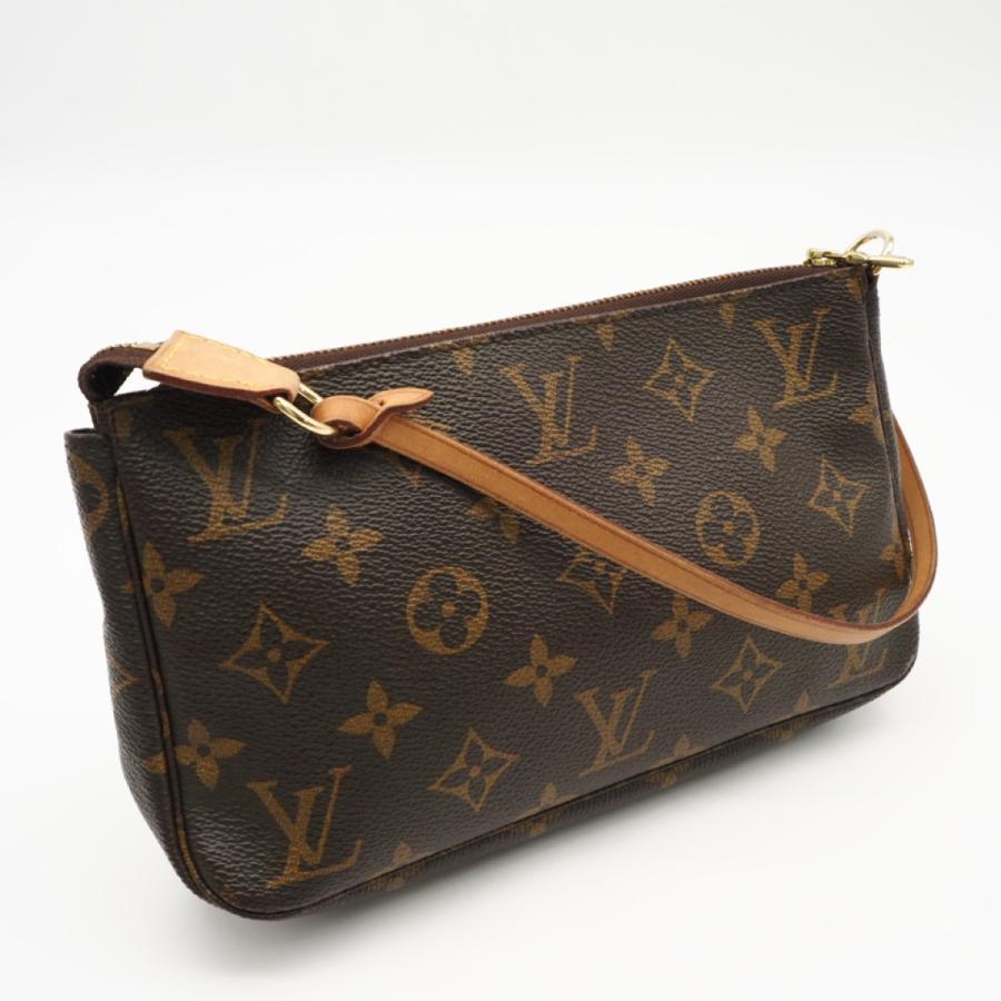 美品 ルイヴィトン モノグラム ポシェット アクセソワール M51980 ポーチ LOUIS VUITTON（ルイ・ヴィトン） ☆3日以内返品可☆ モノグラム
